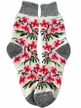 Kuschelsocken aus Schafwolle S29